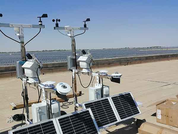 光伏電站氣象站_小型光伏氣象站